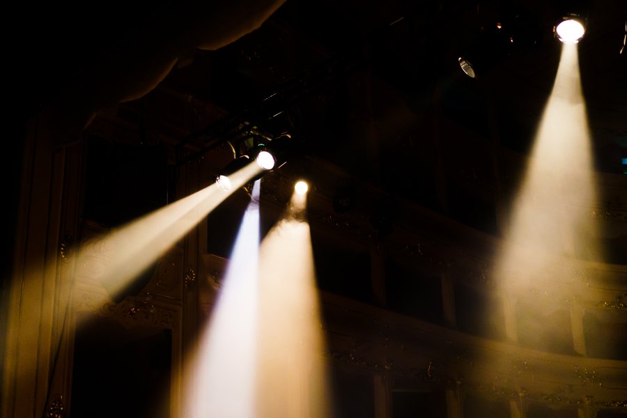 Detrás del escenario